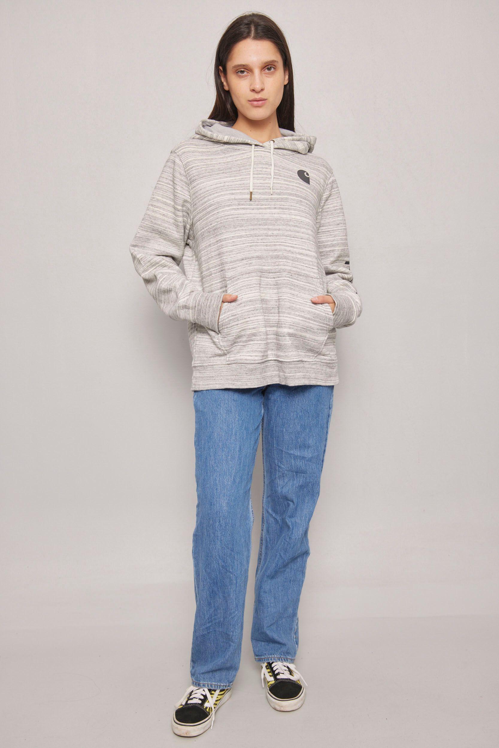 Poleron casual  grafito carhartt talla XL-3