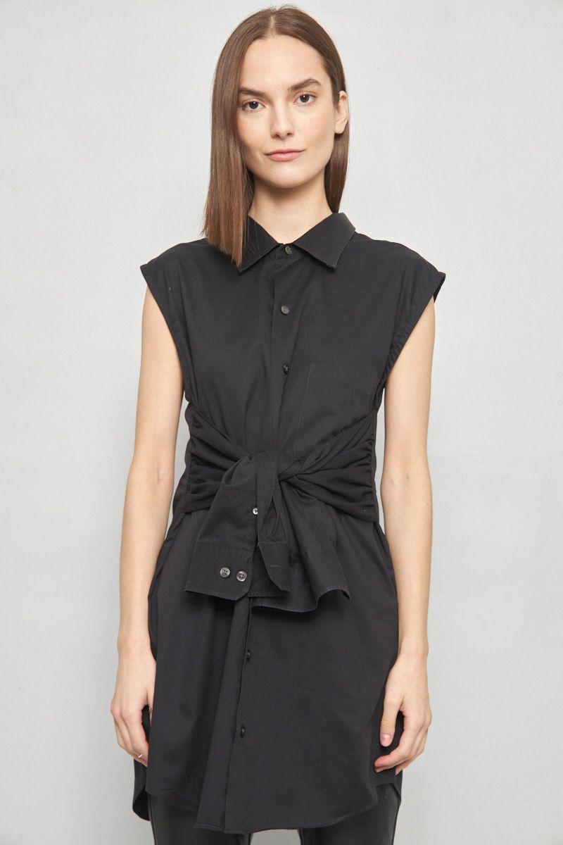 Blusa casual reciclado negro Lovemade talla 2XL  -0