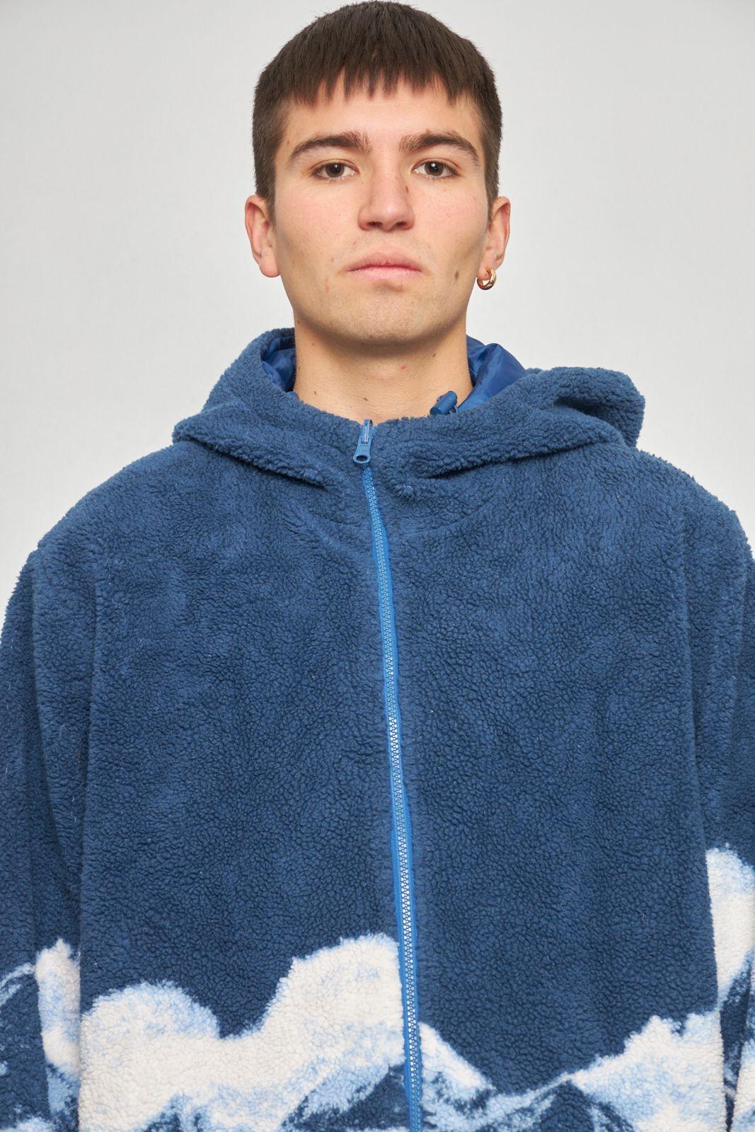 Poleron casual reciclado multicolor nostalgic talla M  -4