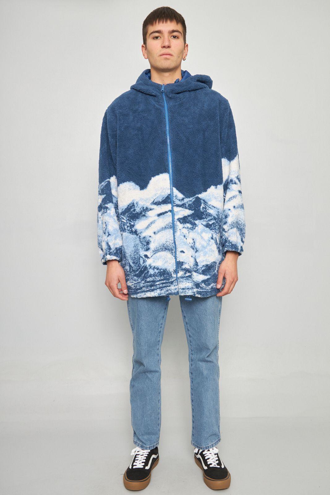 Poleron casual reciclado multicolor nostalgic talla M  -3