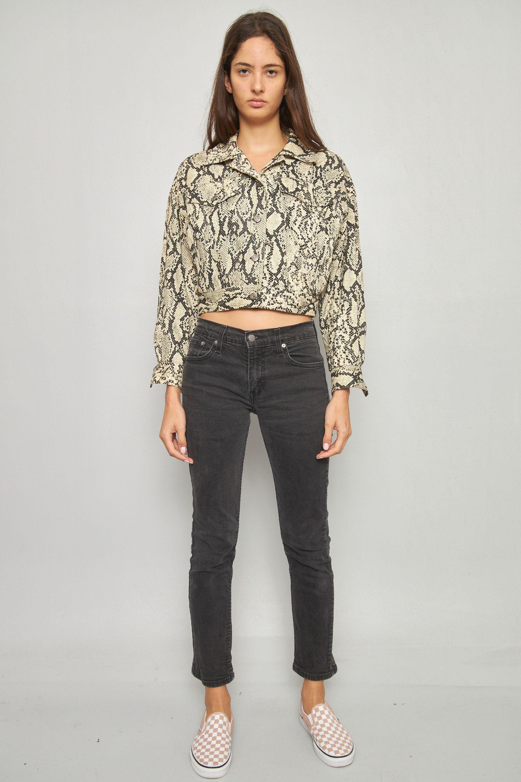 Chaqueta casual reciclado multicolor emanuel talla S  -3