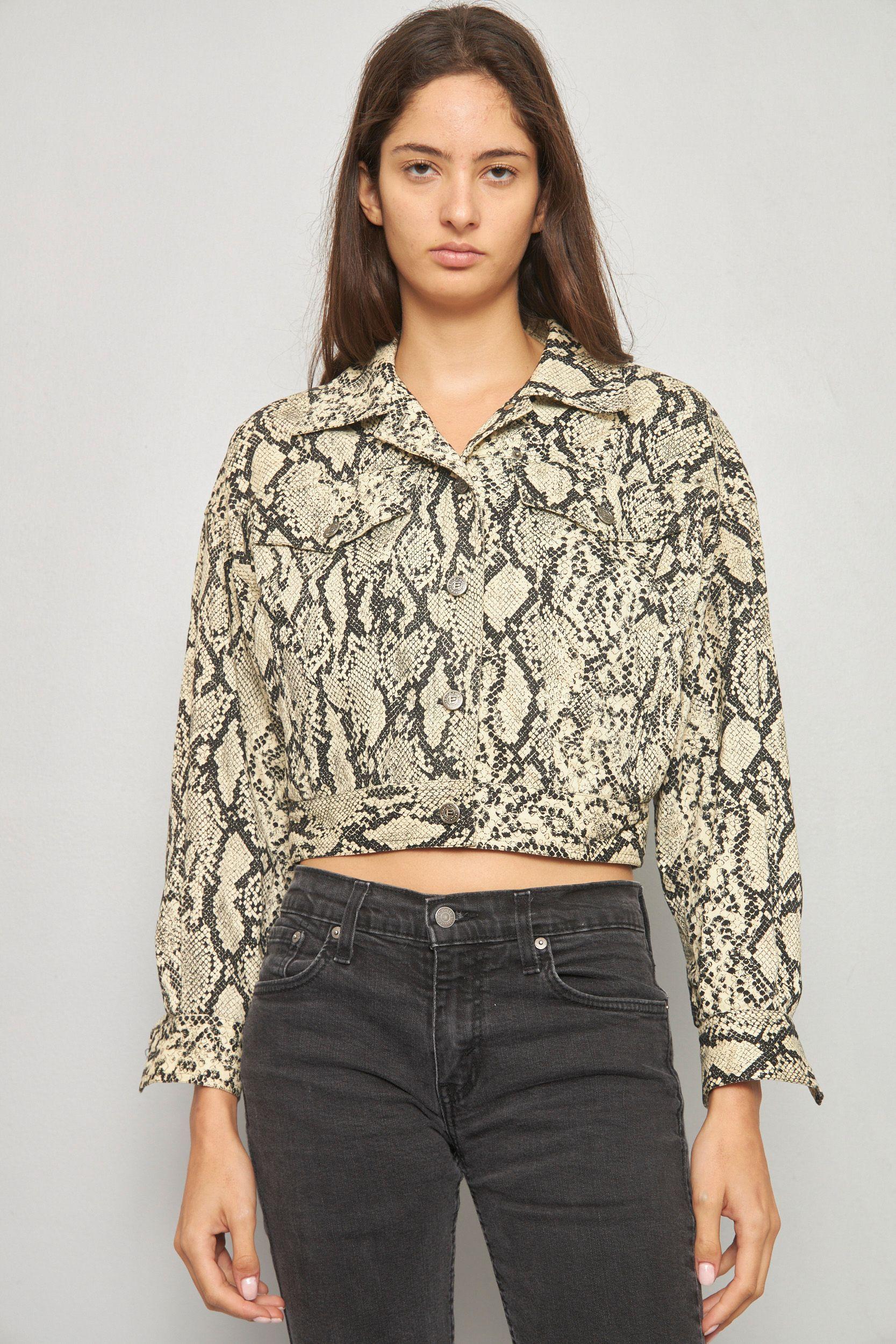 Chaqueta casual reciclado multicolor emanuel talla S  -0