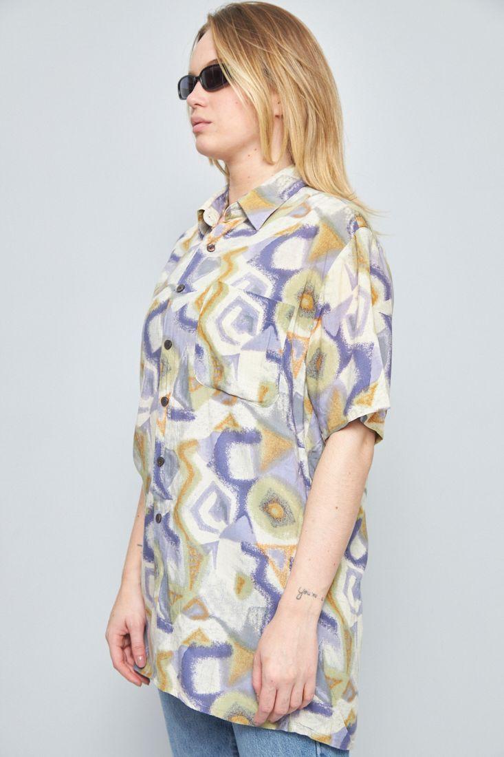 Blusa casual reciclado multicolor c&a talla M  -1