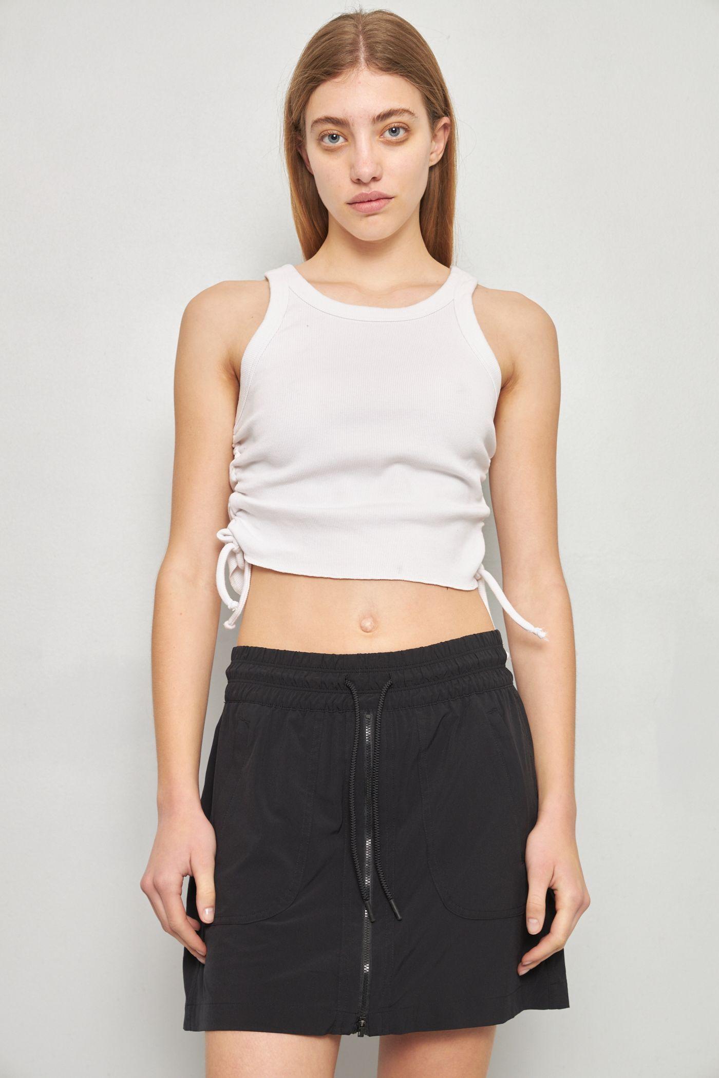 Falda casual reciclado negro athleta talla XS  -0