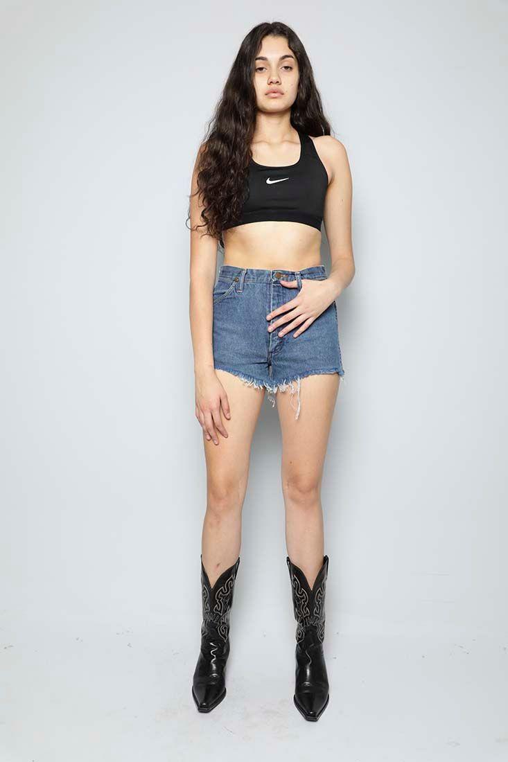 Shorts denim reciclado azul lovemade talla L  -4