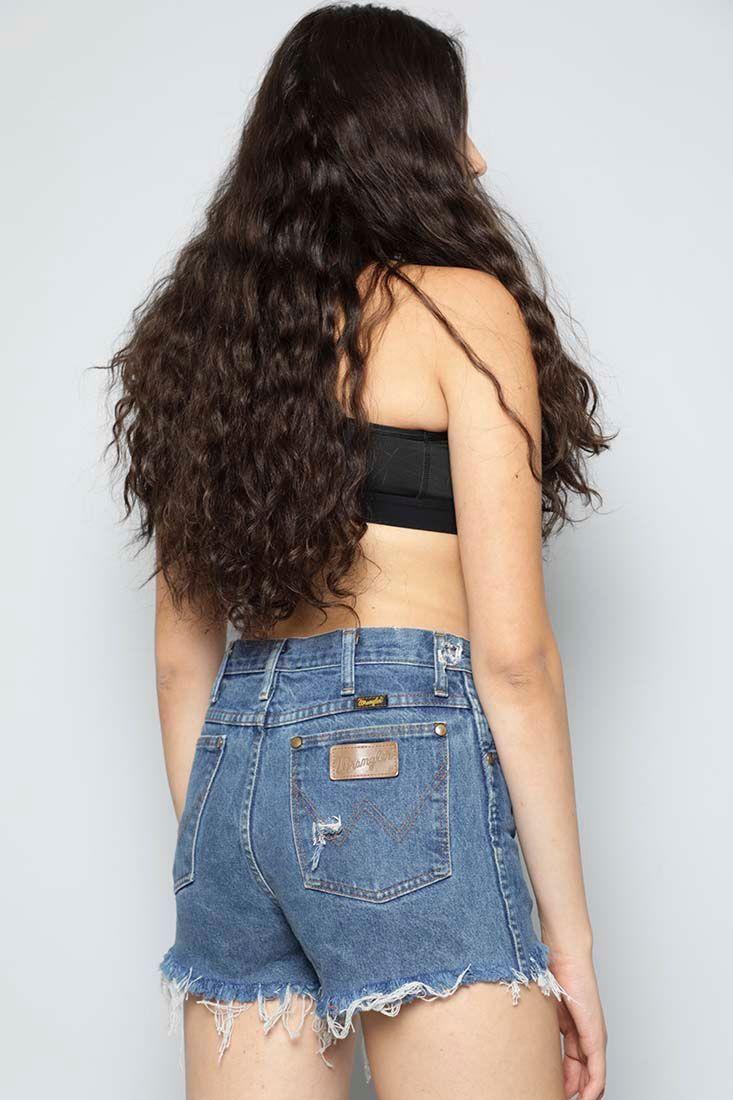 Shorts denim reciclado azul lovemade talla L  -2