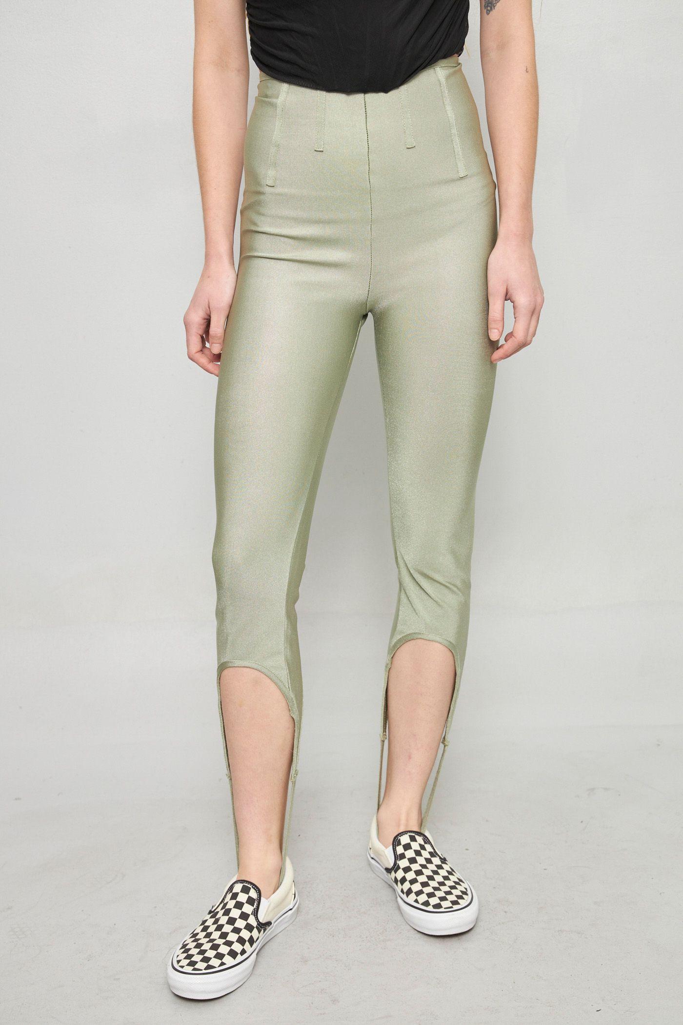 Pantalon casual reciclado verde missguided talla S  -0