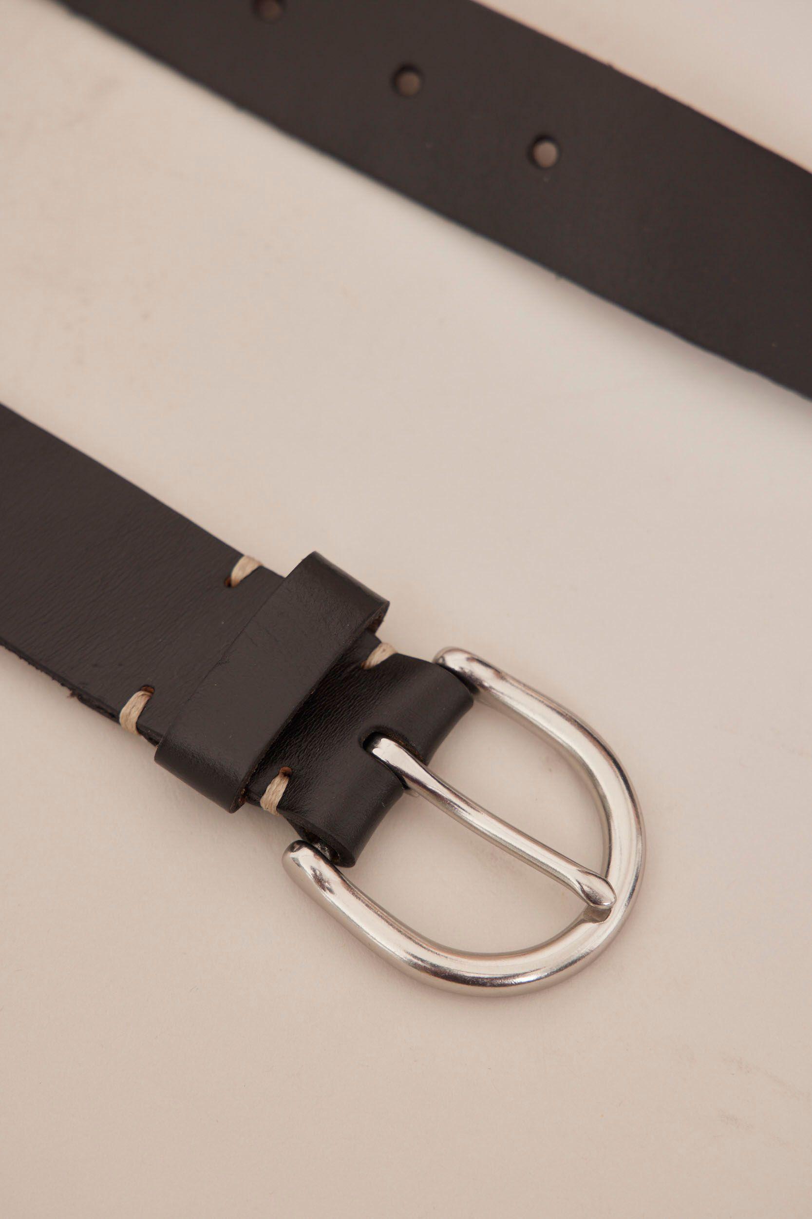 Cinturon vintage  negro banana republic talla M-3