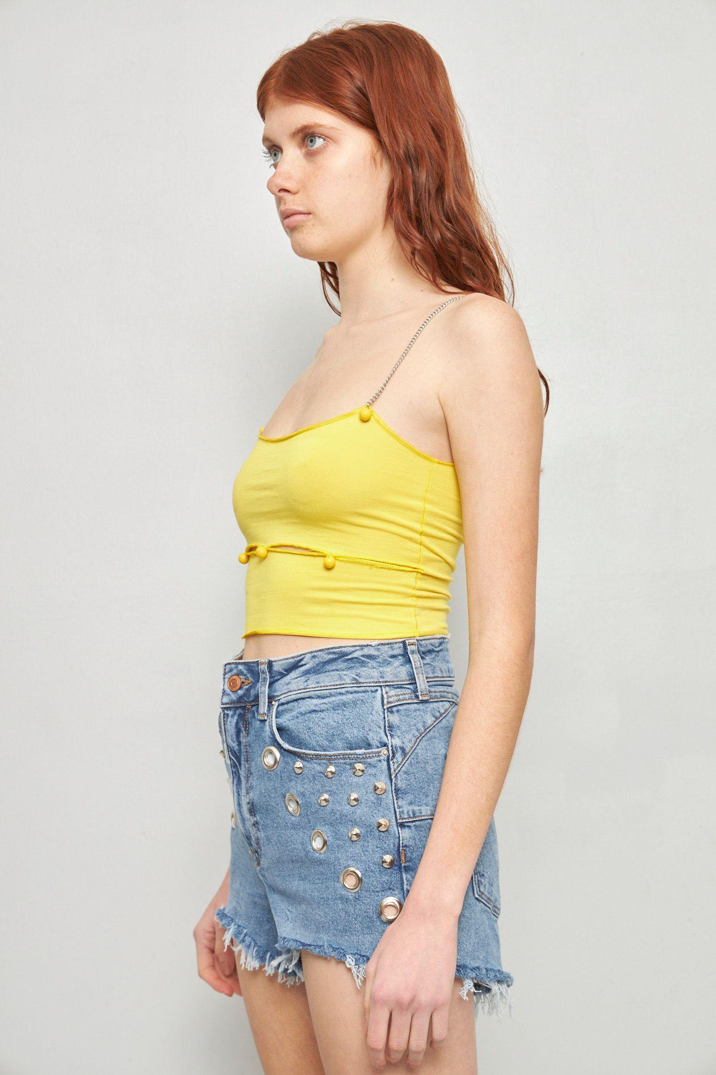 Shorts casual reciclado celeste lovemade talla 40  -1