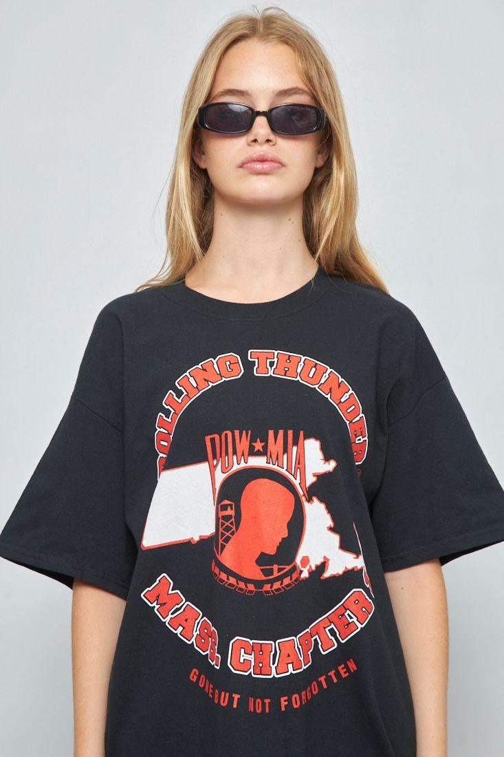Polera manga corta reciclado negro gildan talla L -4