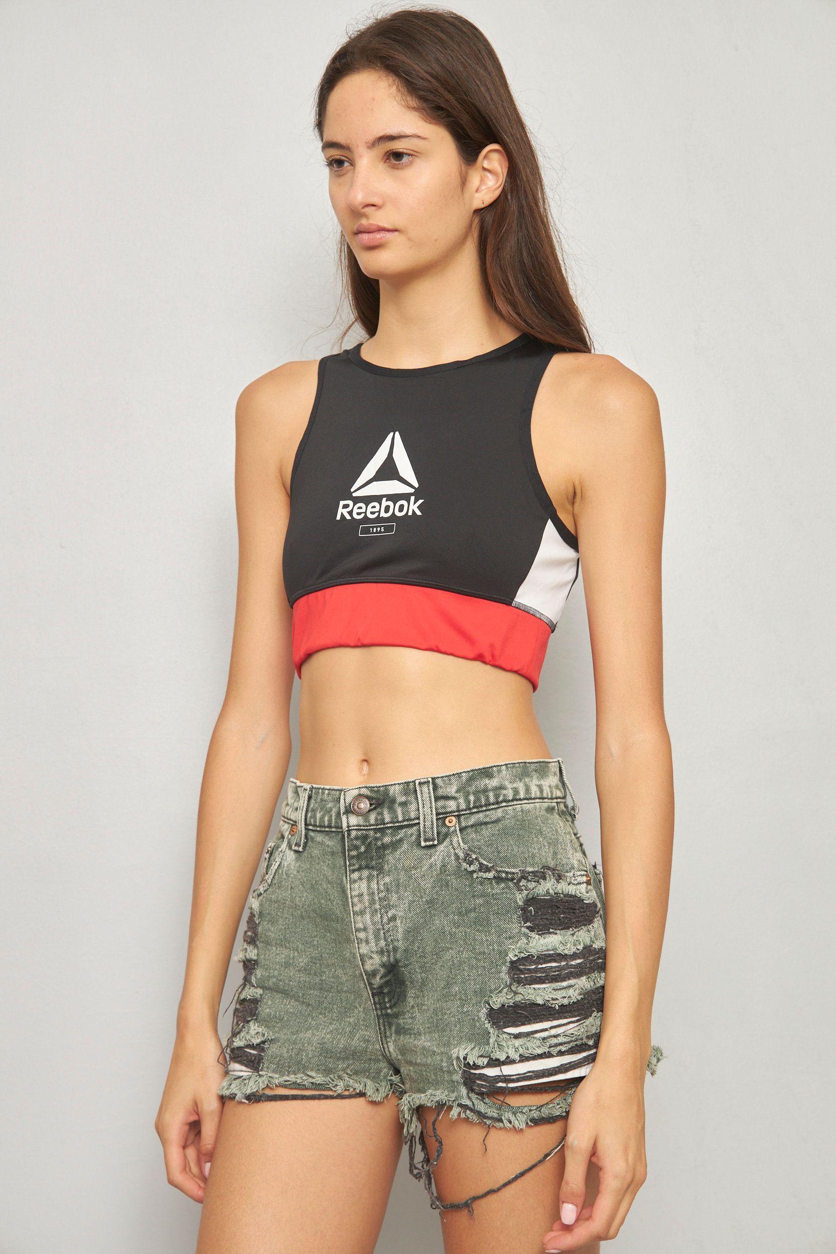 Sosten casual reciclado negro reebok talla M  -1