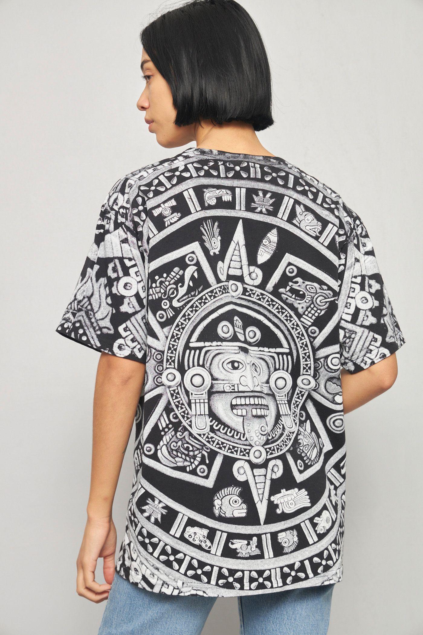 Polera casual reciclado negro yazbek talla L  -2