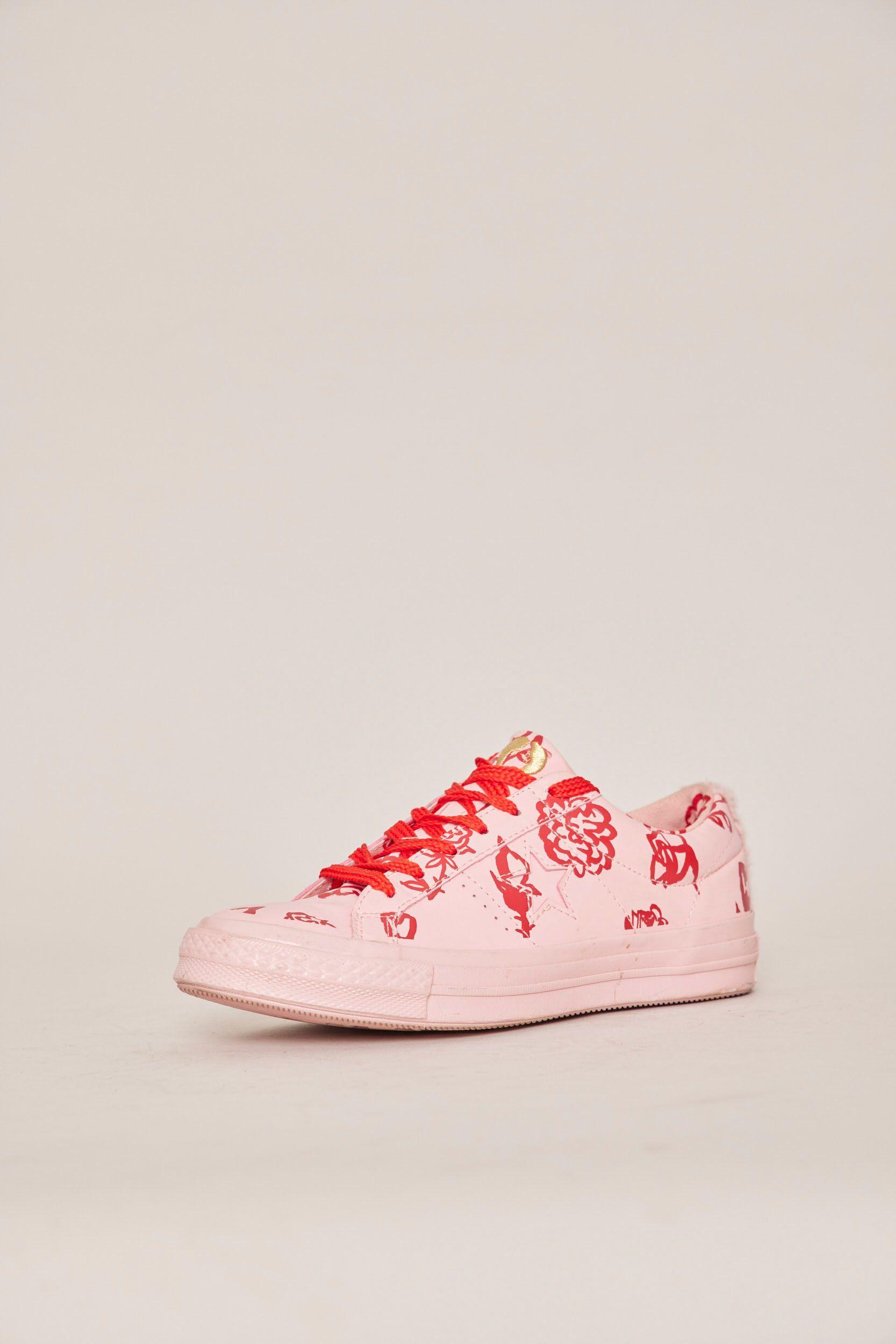 Zapatilla casual  rosa converse talla 37,5-1