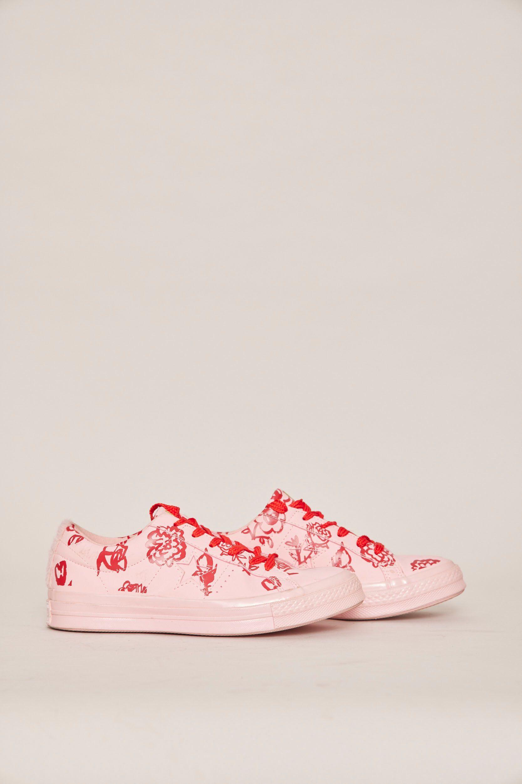Zapatilla casual  rosa converse talla 37,5-4