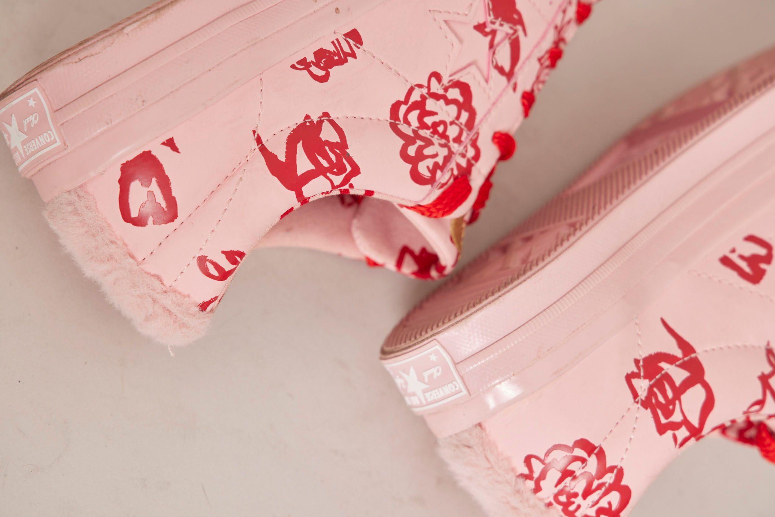 Zapatilla casual  rosa converse talla 37,5-3