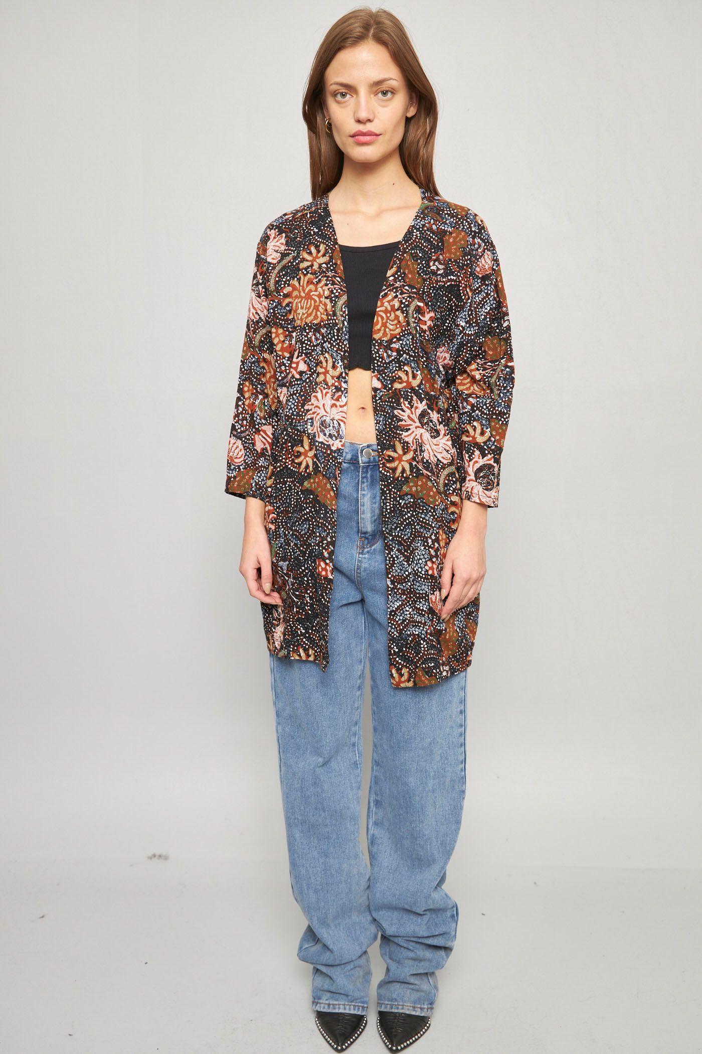 Capa casual reciclado multicolor madewell talla S  -3