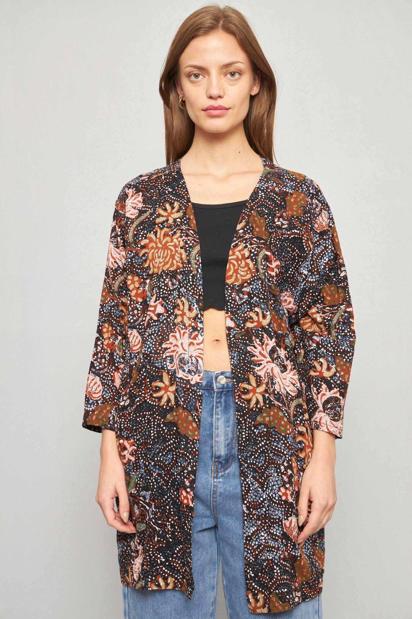 Capa casual reciclado multicolor madewell talla S  -0