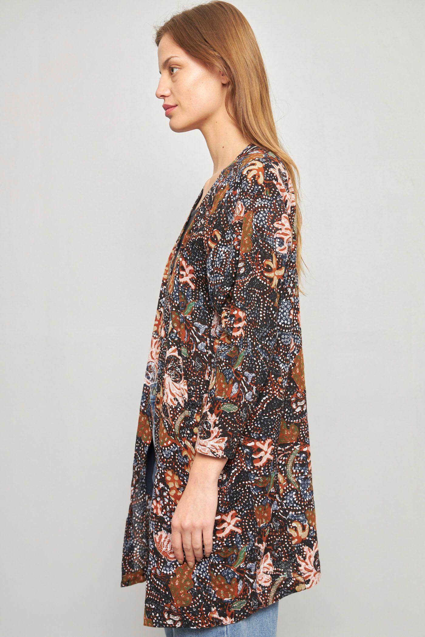 Capa casual reciclado multicolor madewell talla S  -1