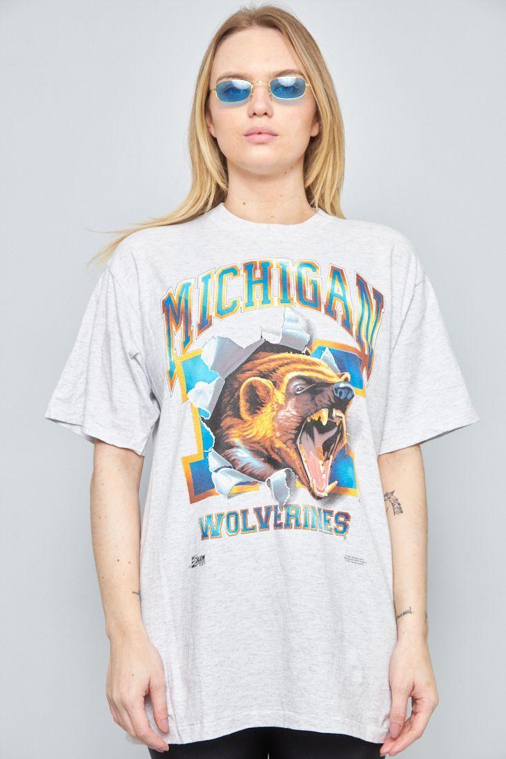 Polera casual reciclado multicolor salem talla L  -0