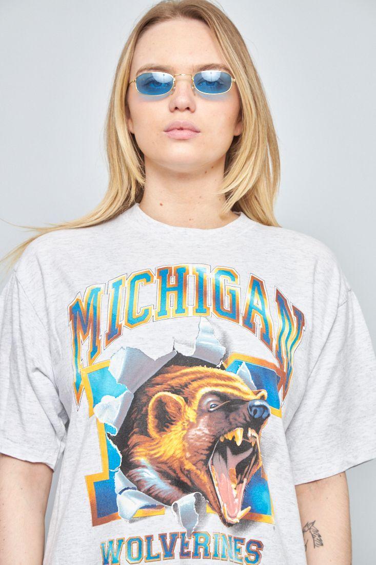 Polera casual reciclado multicolor salem talla L  -4