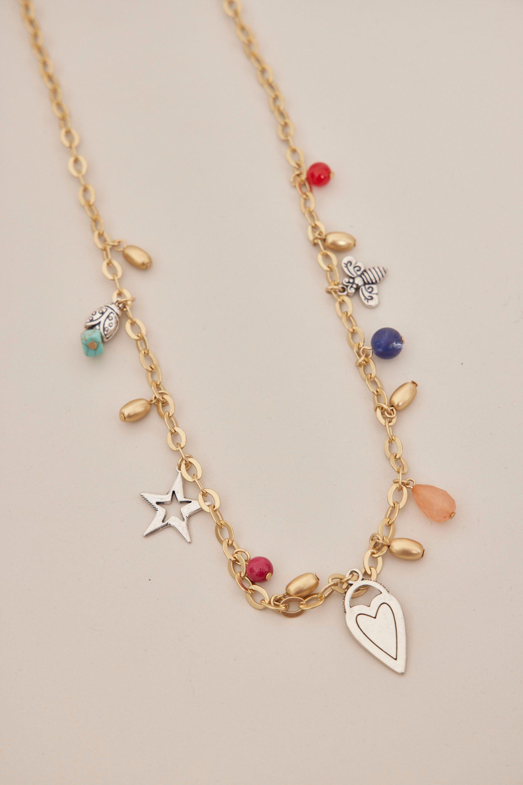 Collar vintage  dorado  chico s talla L-1