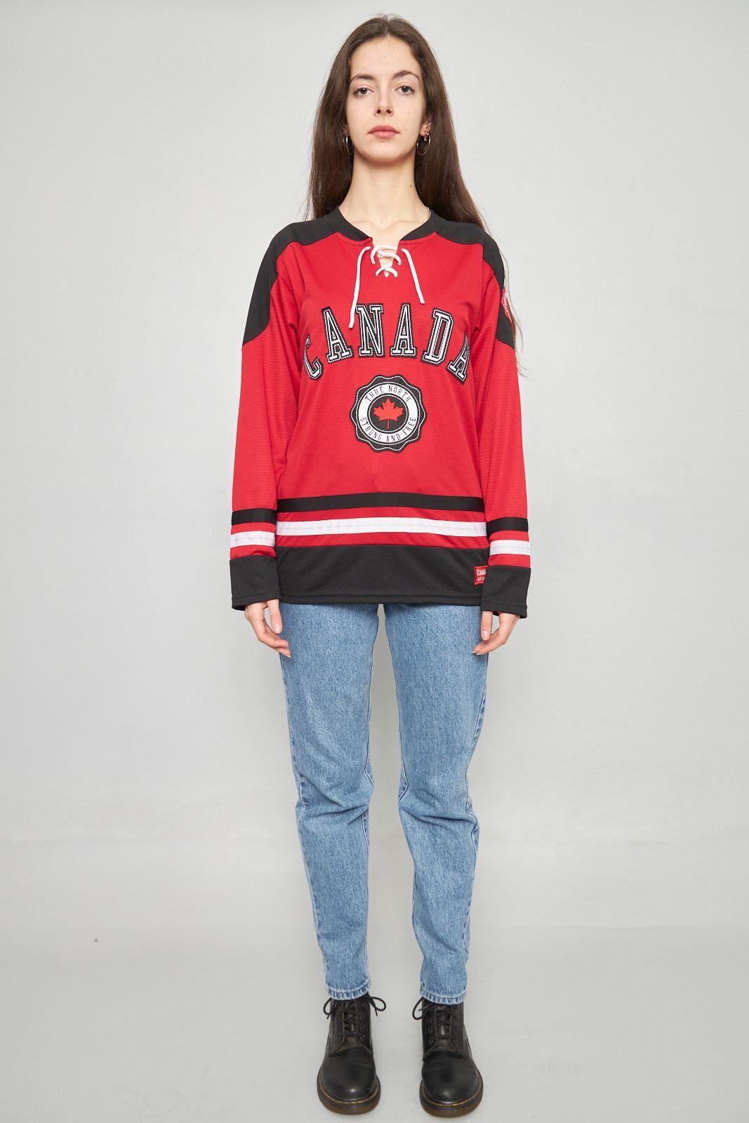 Polera casual reciclado multicolor canada athletics talla S -3