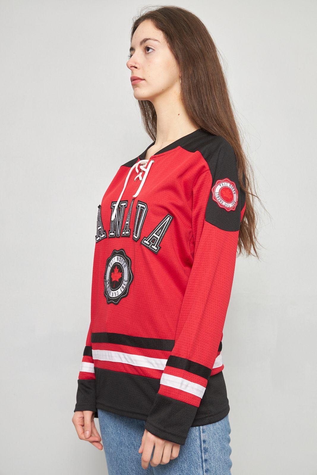 Polera casual reciclado multicolor canada athletics talla S -1