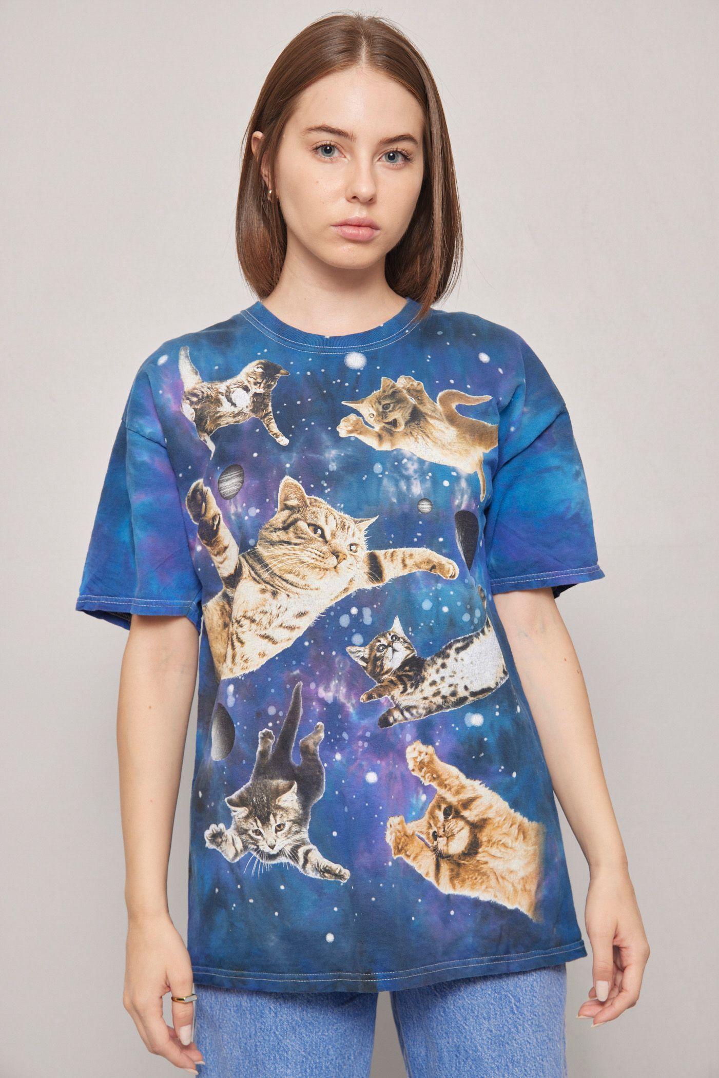 Polera casual  azul dom talla L-0