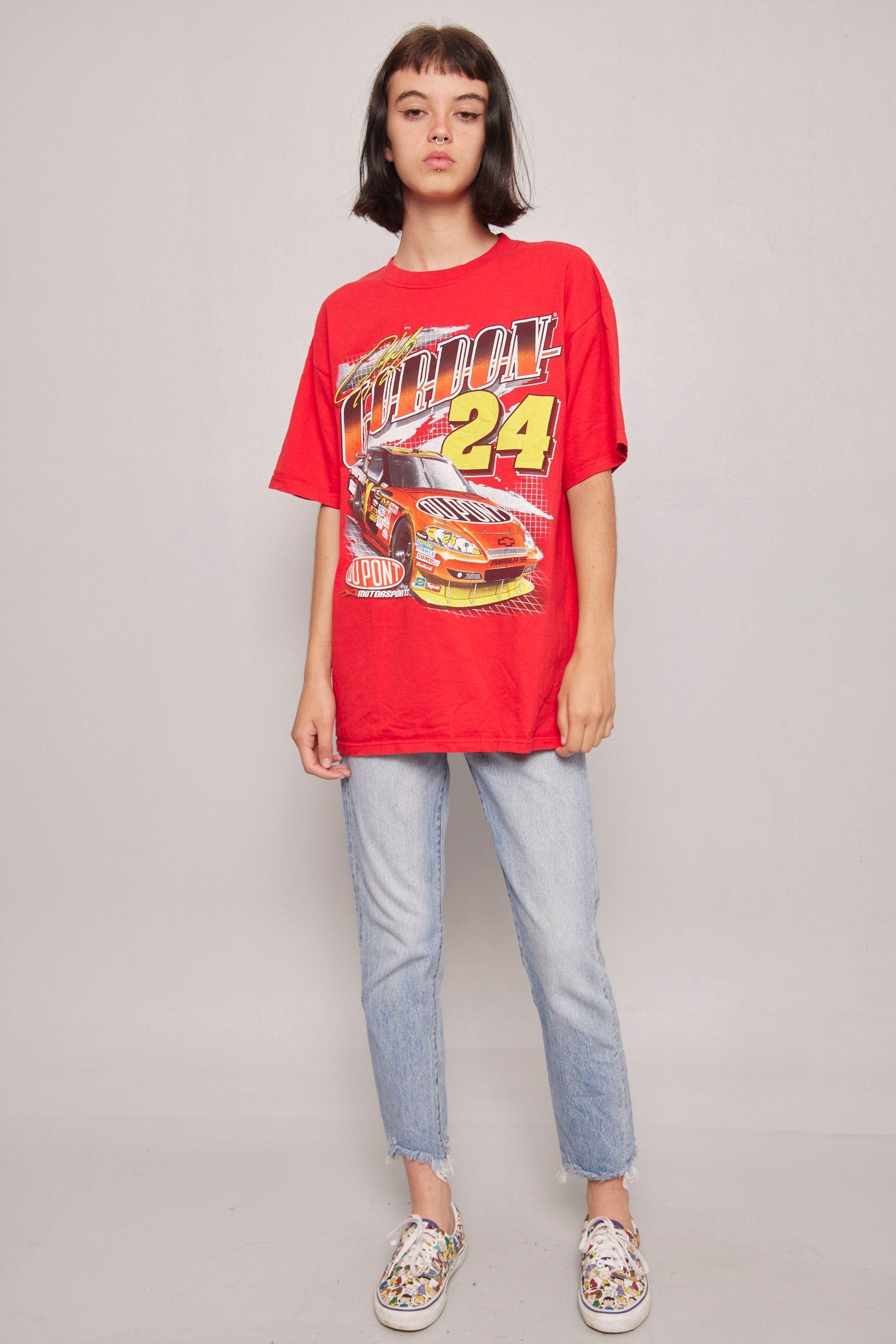 Polera casual  rojo chase authentics  talla L-3