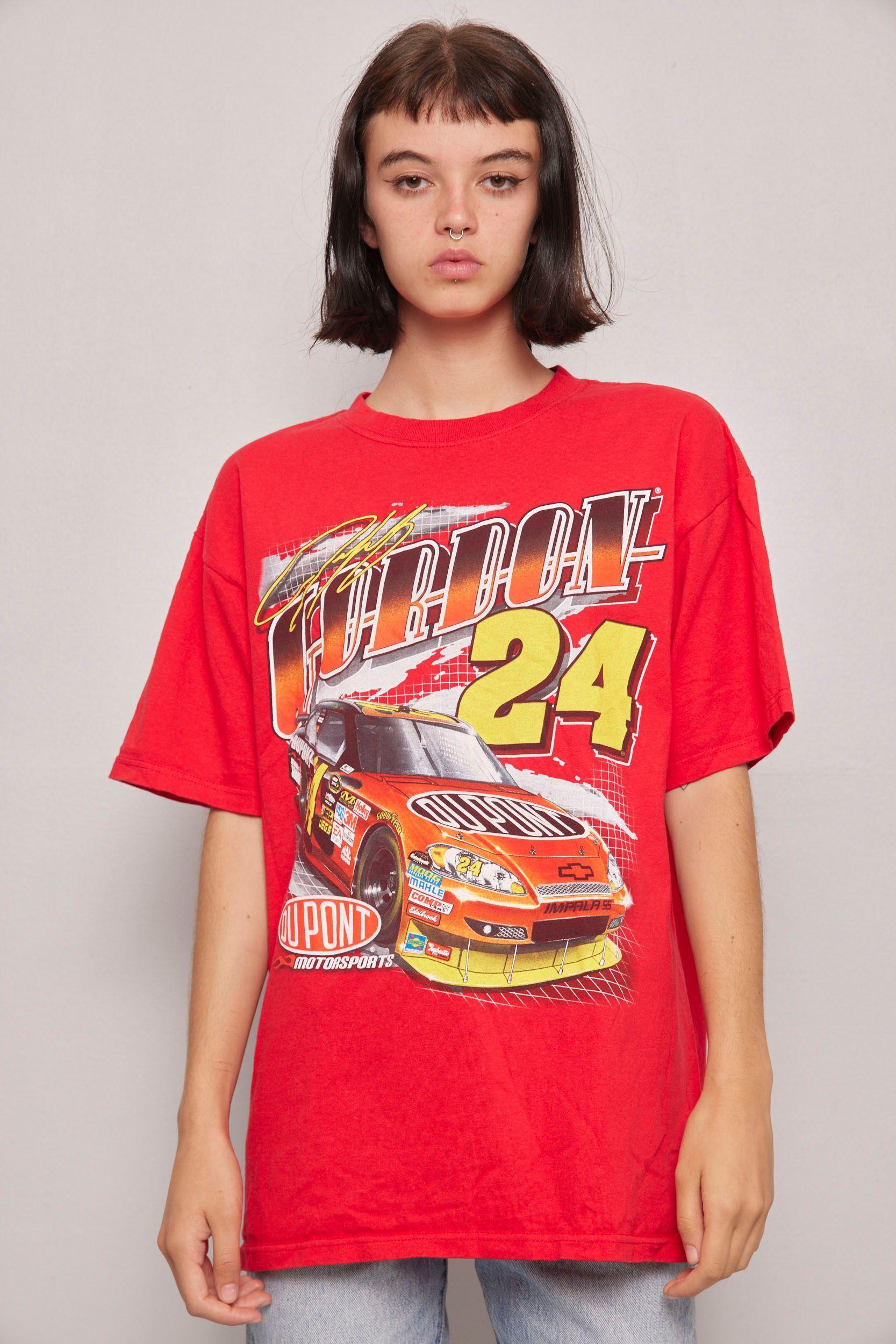 Polera casual  rojo chase authentics  talla L-0