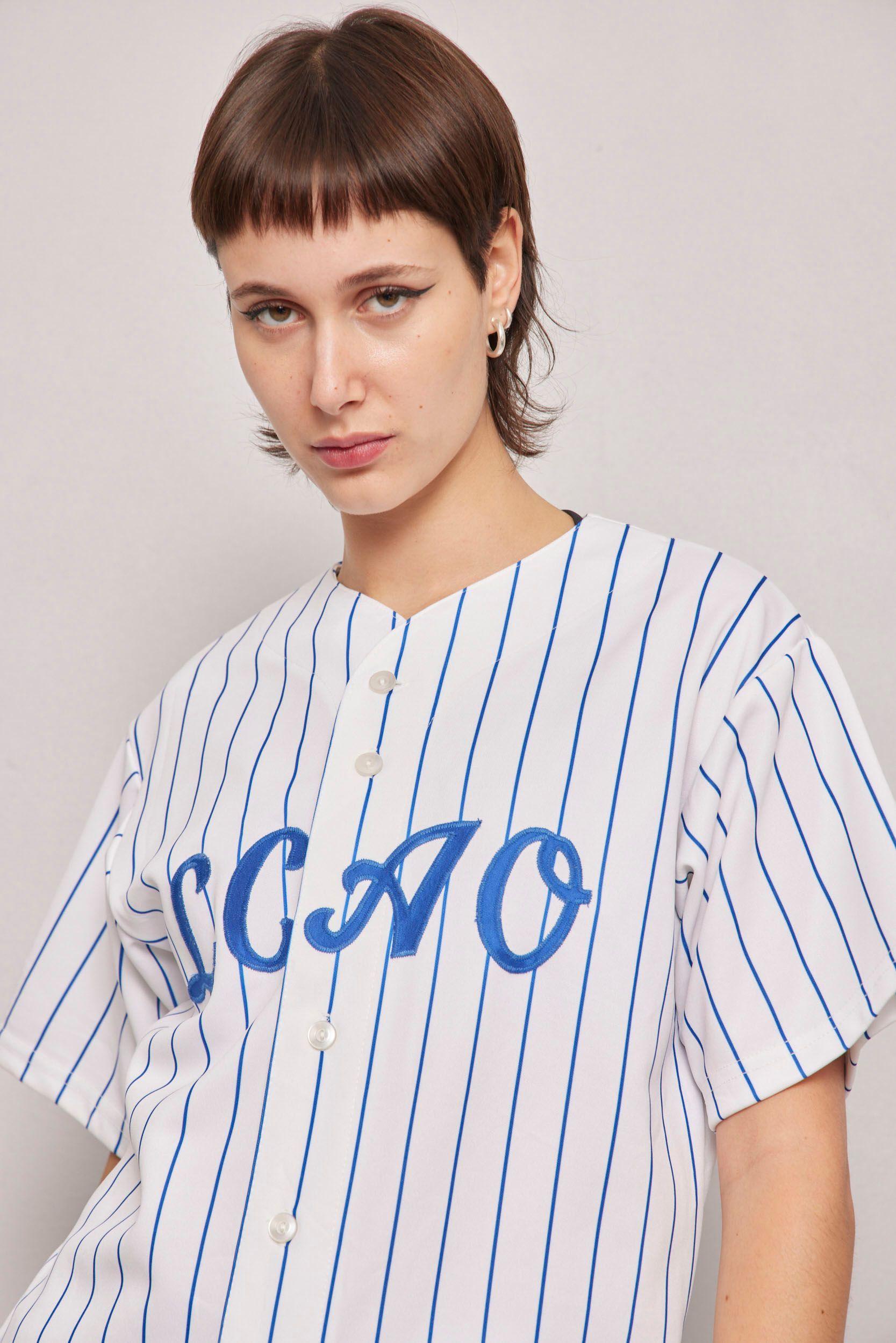 Polera casual  blanco majestic talla S-4