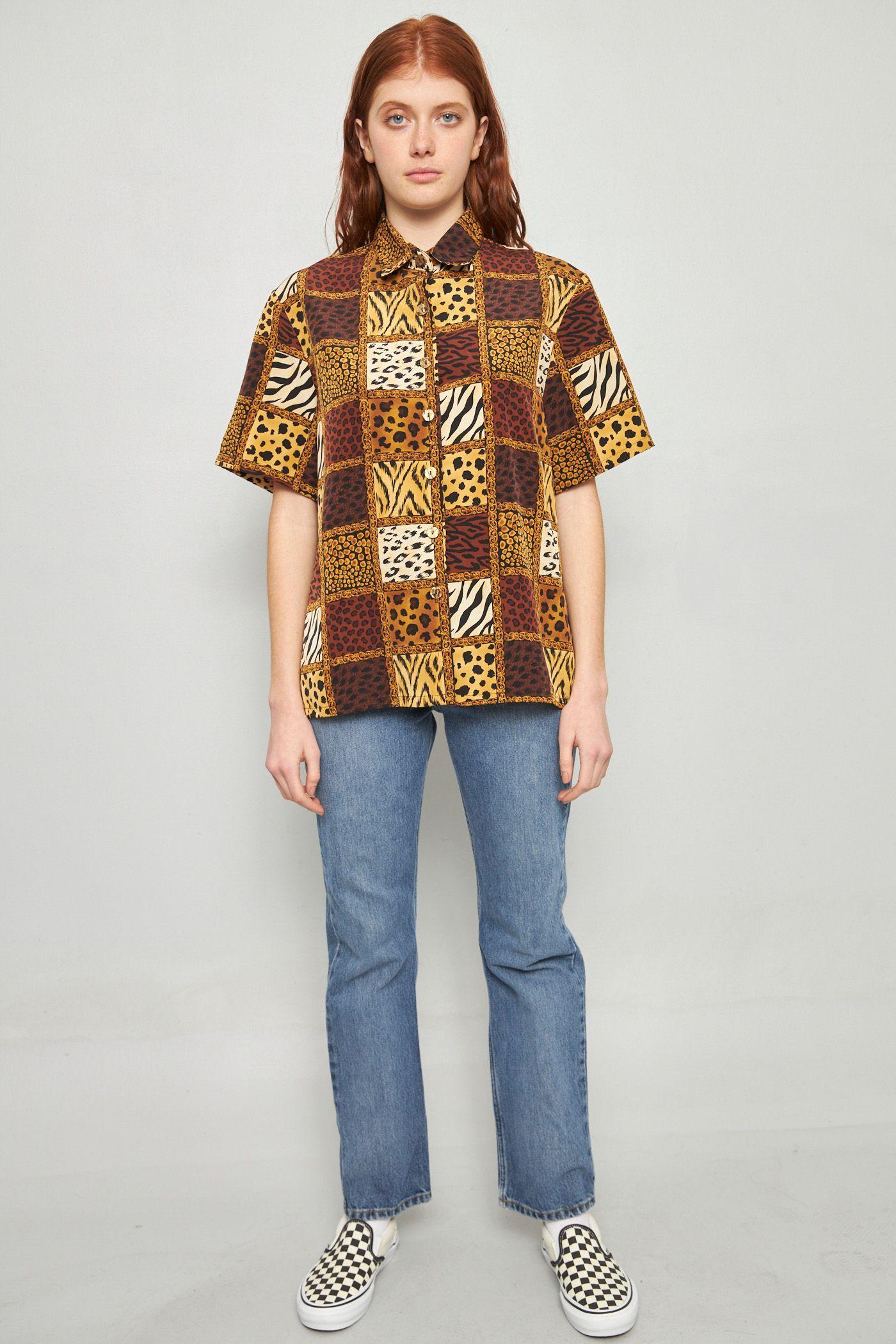 Blusa casual reciclado multicolor bonworth talla M  -3