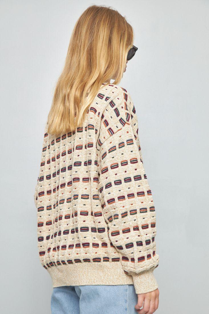 Sweater casual reciclado multicolor iron mountain talla L -2