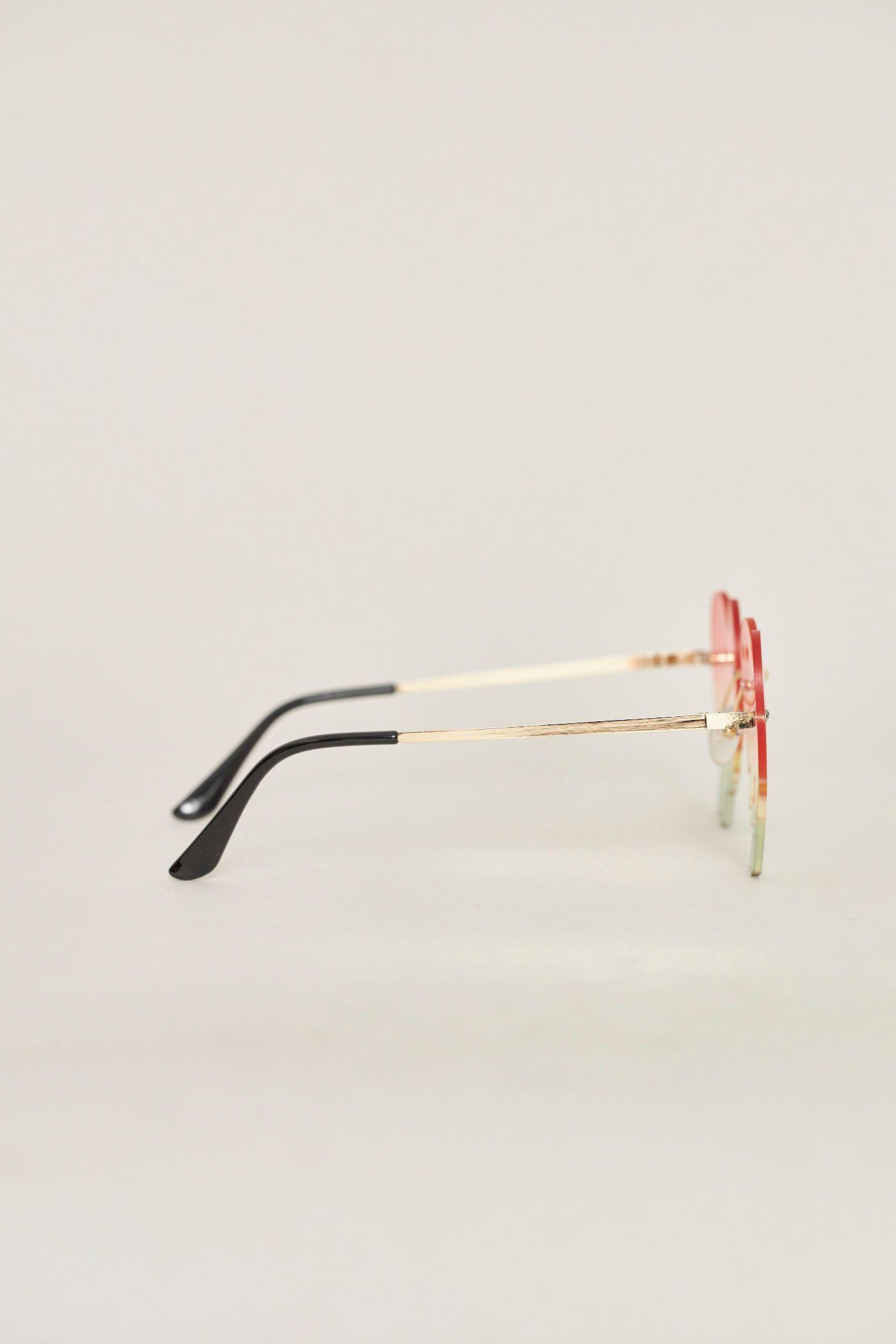 Lentes vintage reciclado multicolor nostalgic talla M  -4