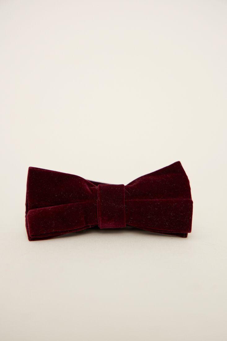 Corbata vintage reciclado burdeo primark talla M  -0