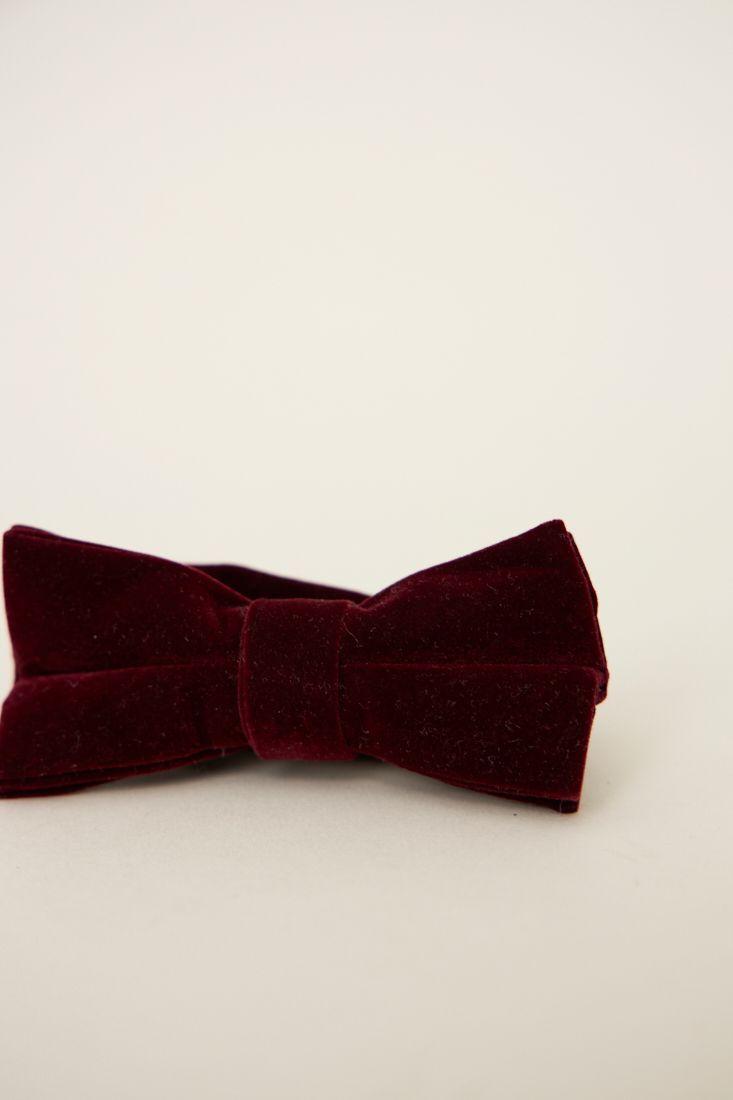 Corbata vintage reciclado burdeo primark talla M  -2