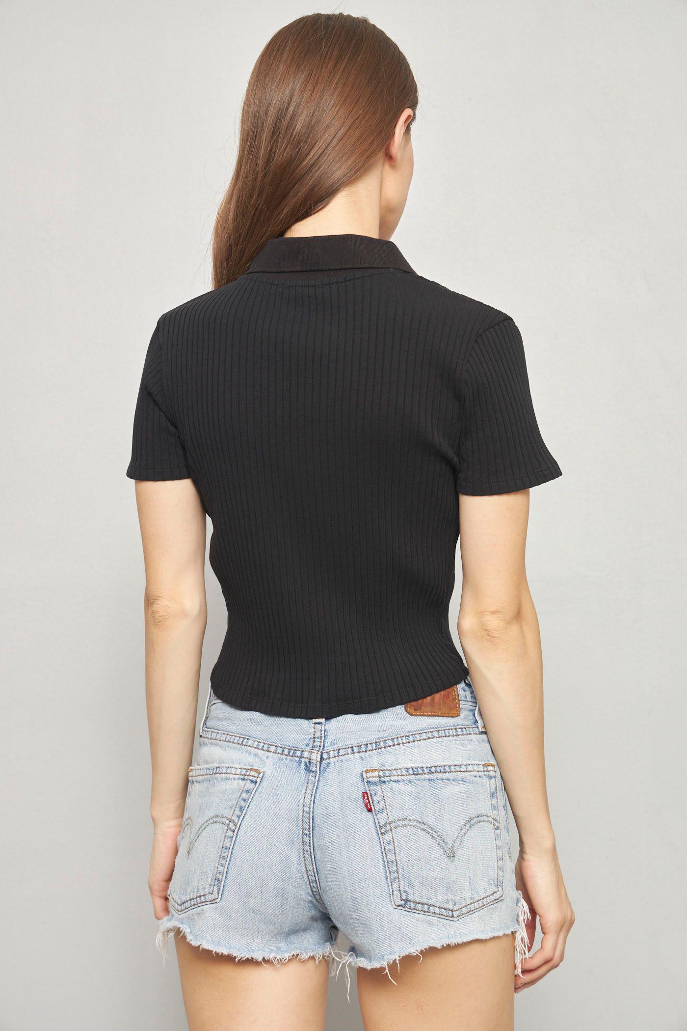 Shorts casual reciclado celeste levis talla 36  -2