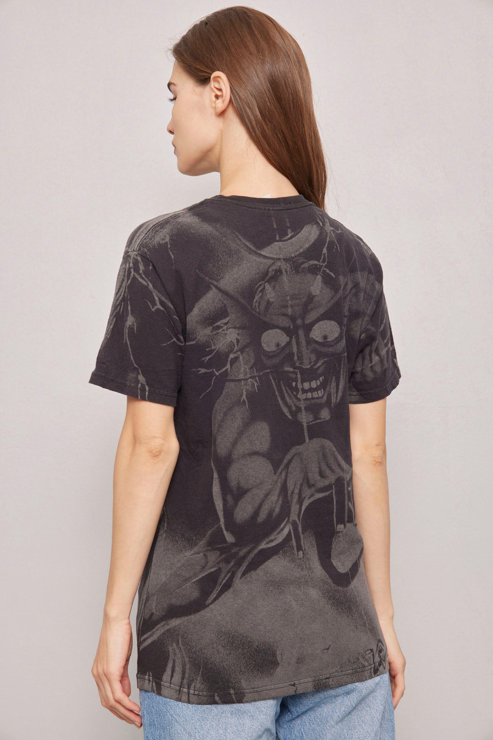 Polera casual  grafito hanes talla S-2