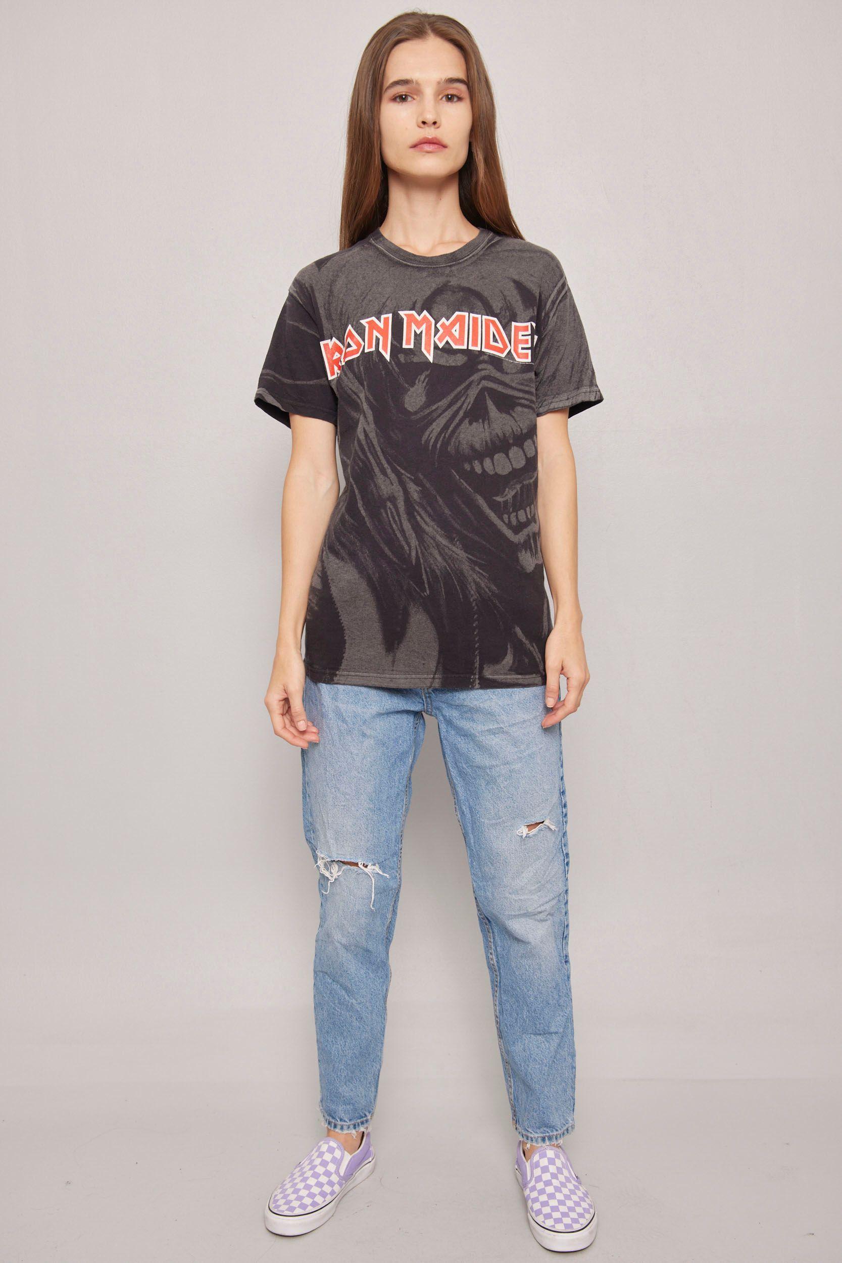 Polera casual  grafito hanes talla S-3