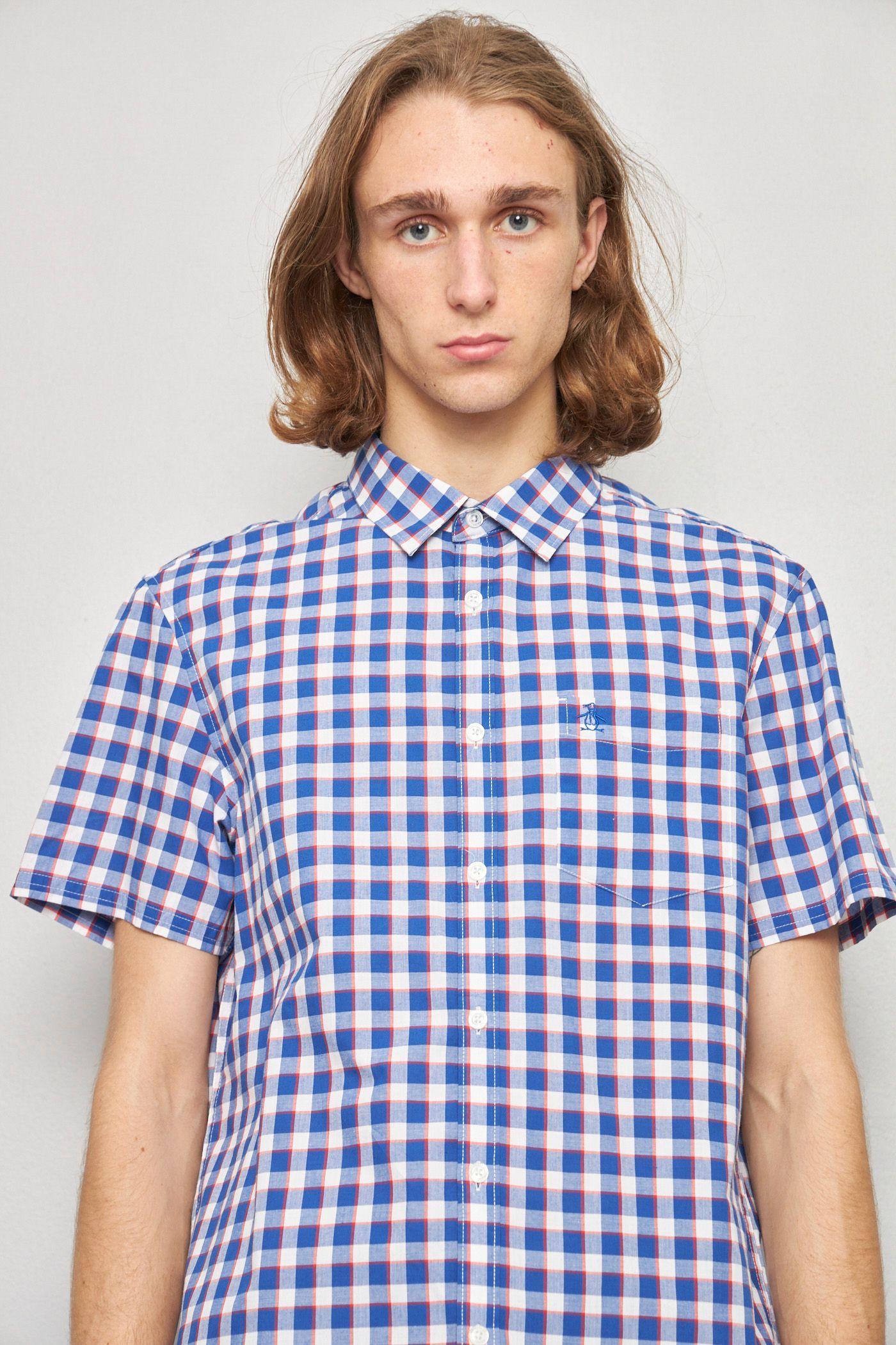 Camisa casual reciclado multicolor penguin talla L  -4