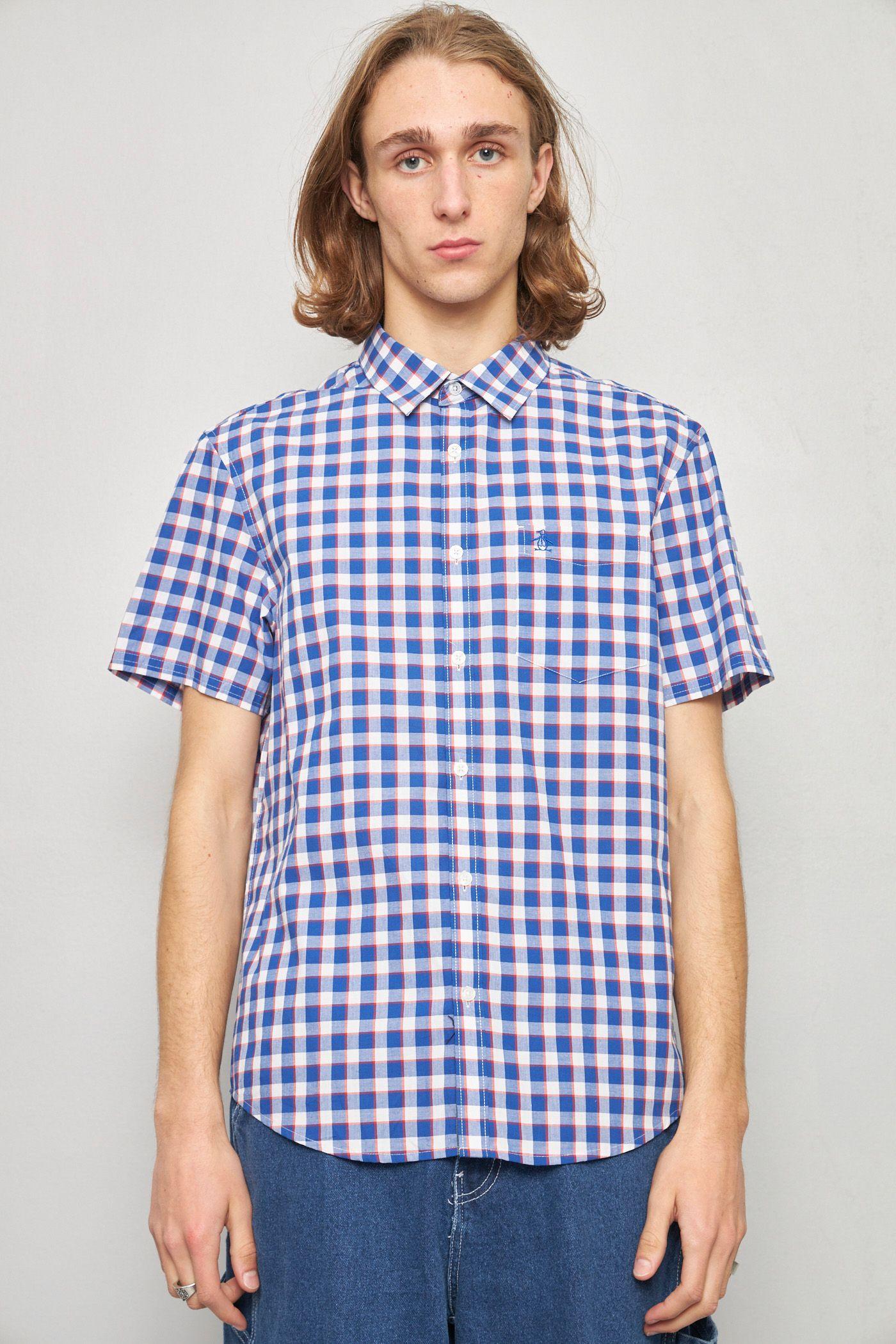 Camisa casual reciclado multicolor penguin talla L  -0