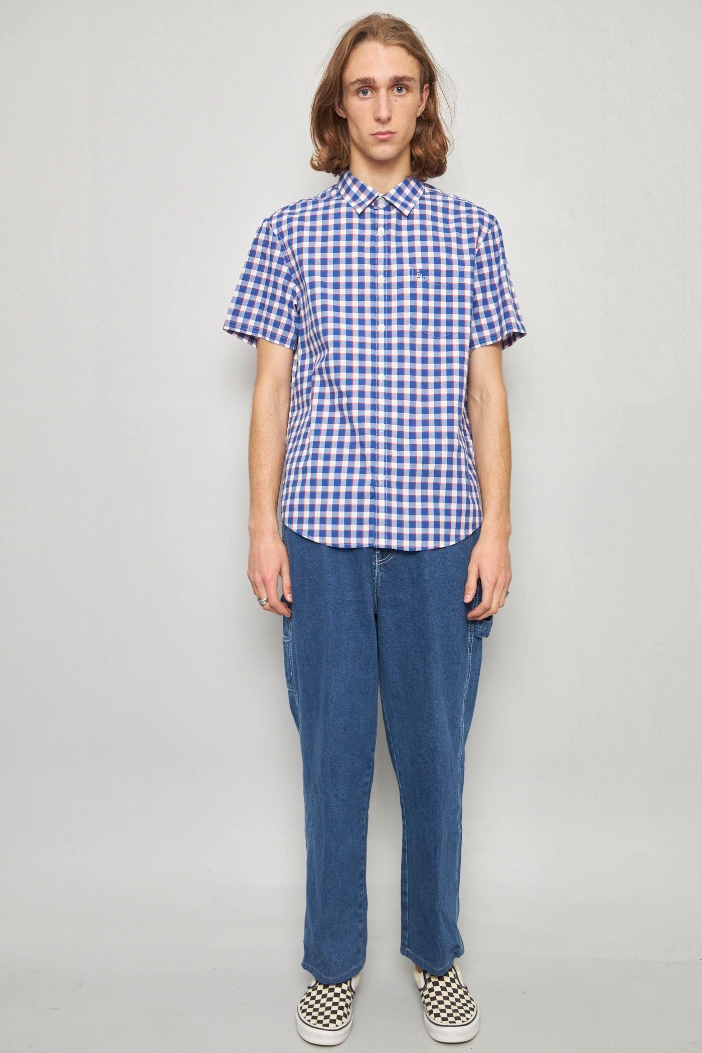 Camisa casual reciclado multicolor penguin talla L  -3