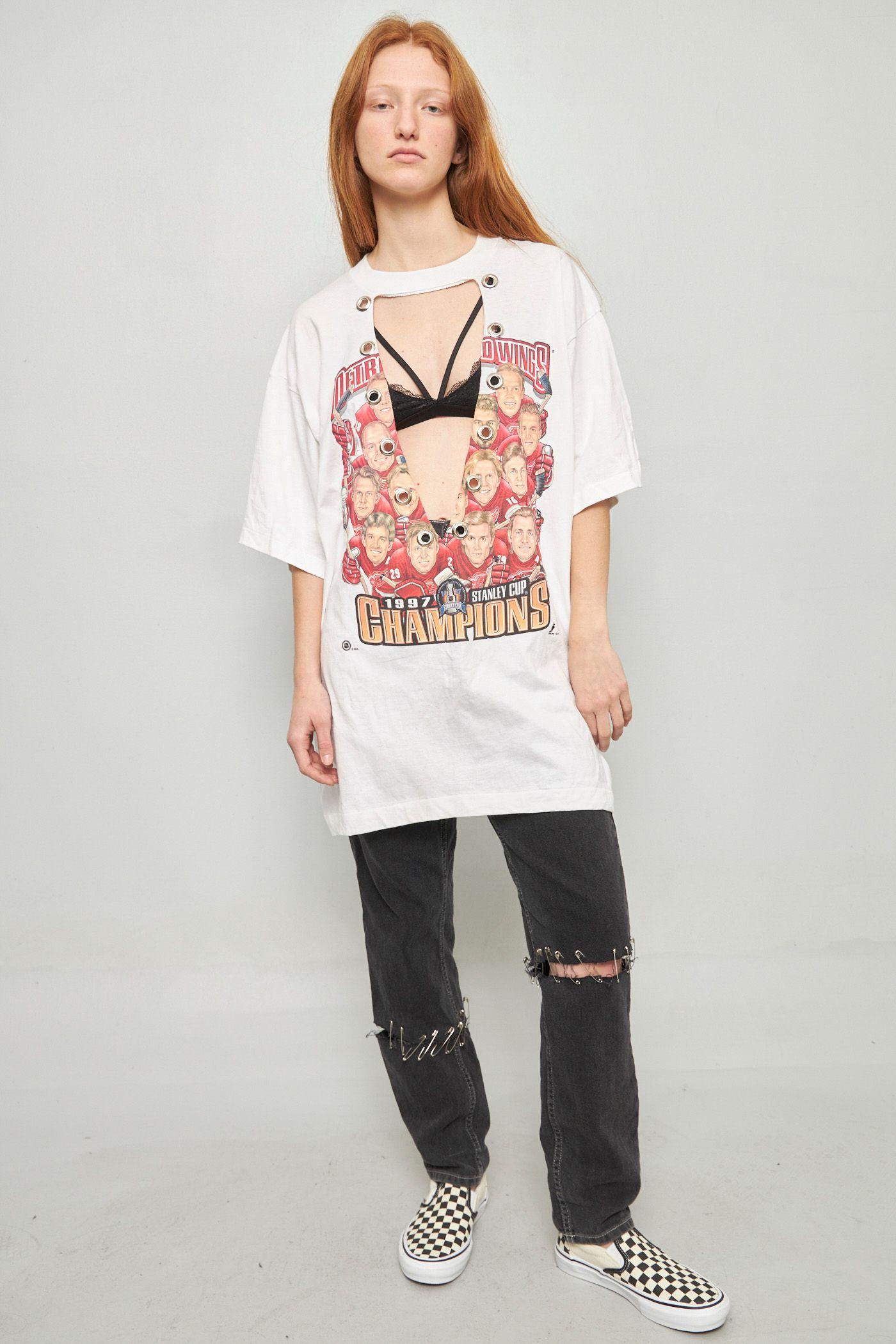 Top casual reciclado blanco lovemade talla XL  -3