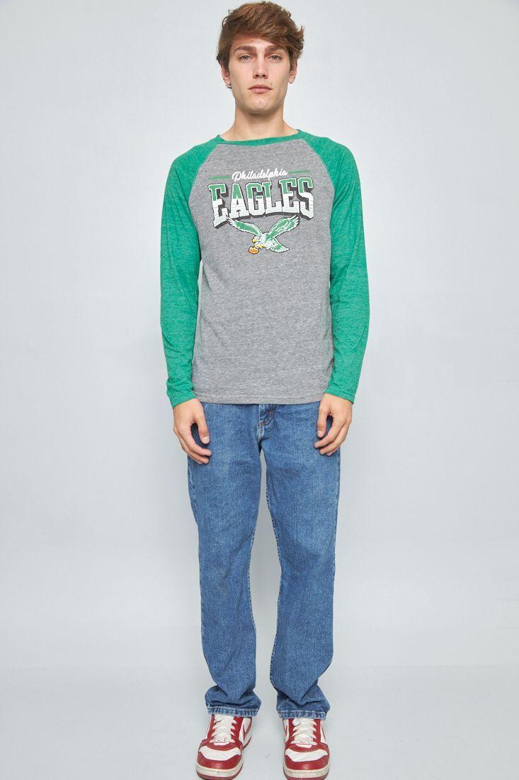 Polera manga larga reciclado multicolor pro line talla M-3