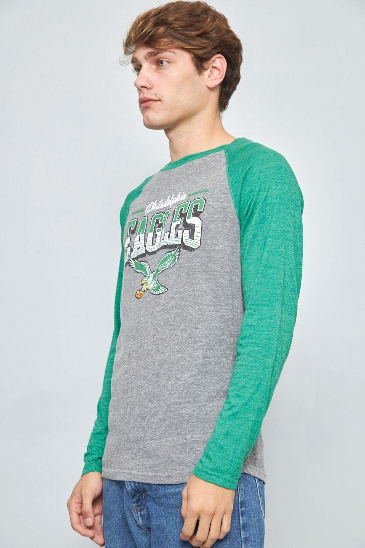 Polera manga larga reciclado multicolor pro line talla M-1