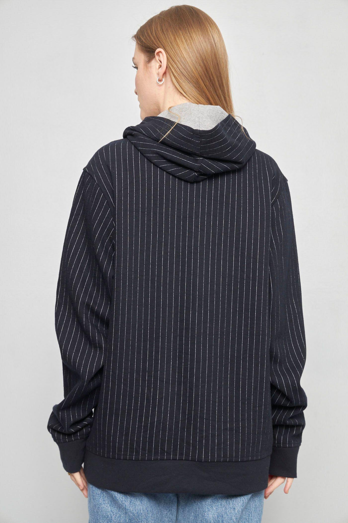 Poleron casual reciclado azul marino vince talla M -2