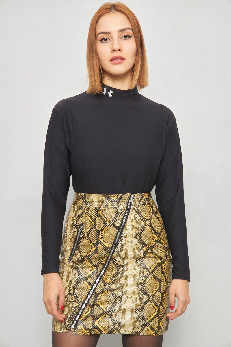 Falda casual reciclado multicolor asos talla S  -0