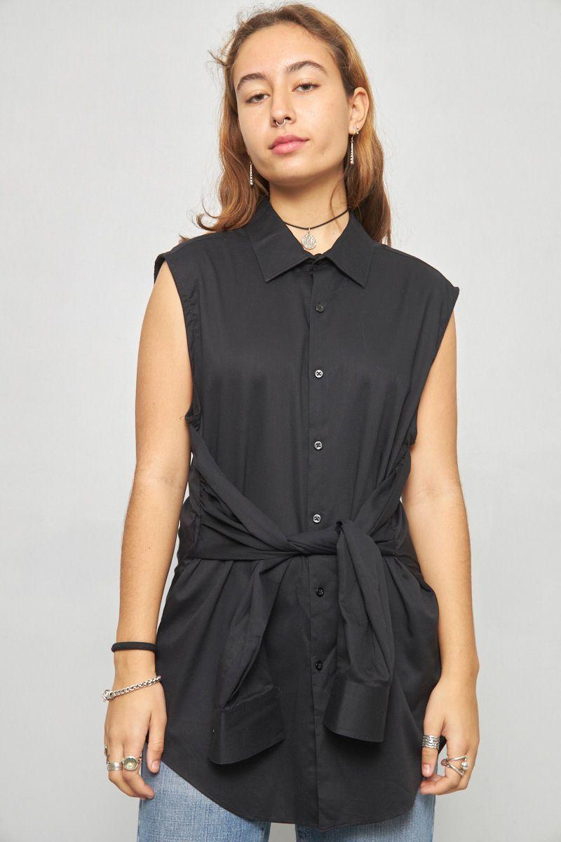 Blusa casual reciclado grafito Lovemade talla M  -0