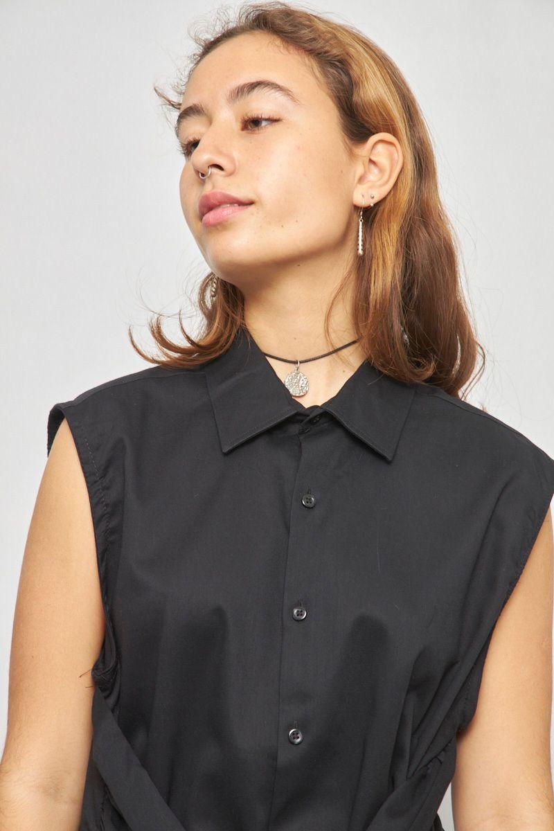 Blusa casual reciclado grafito Lovemade talla M  -4