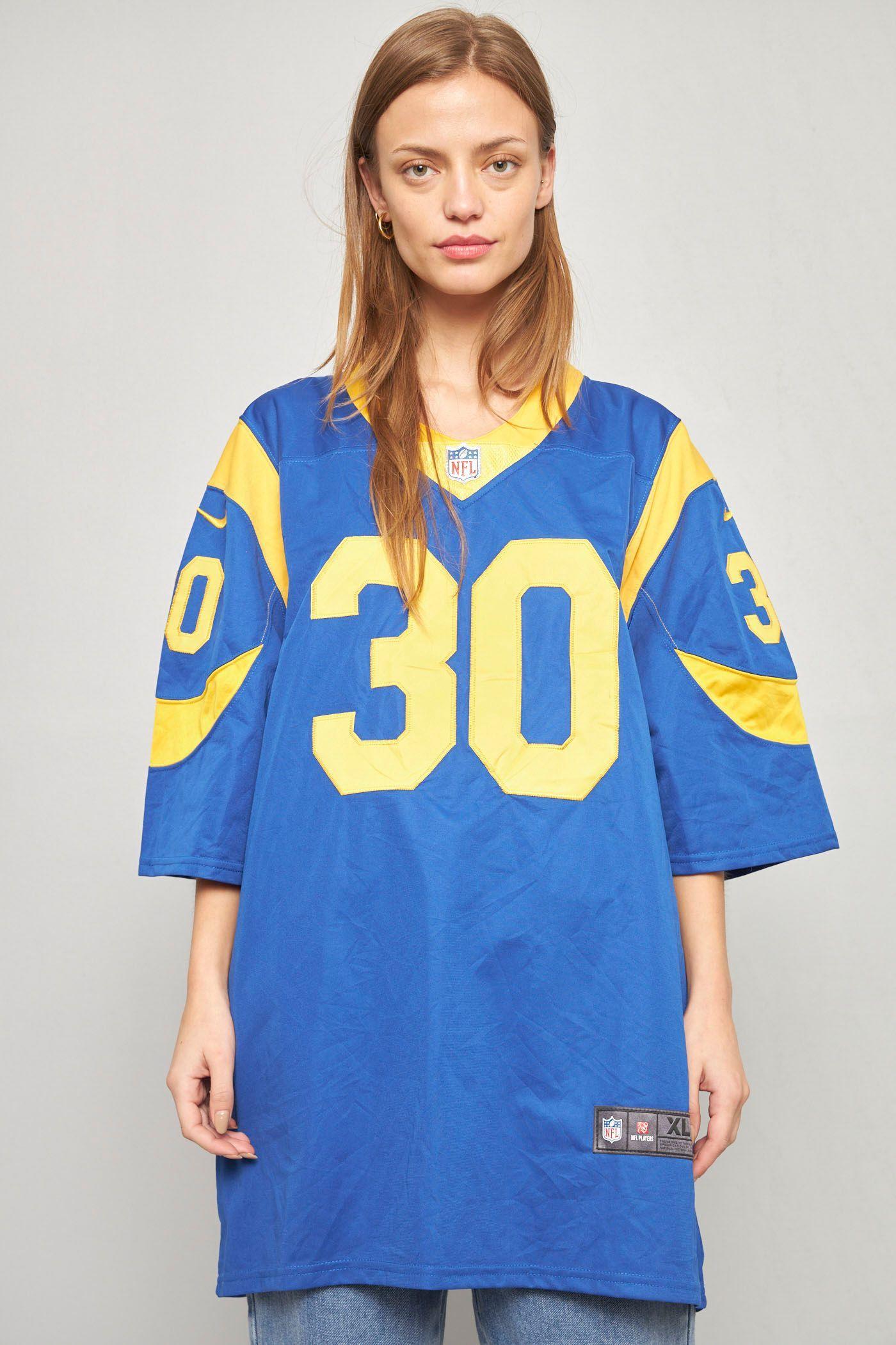 Polera casual reciclado azul nfl talla XL  -0